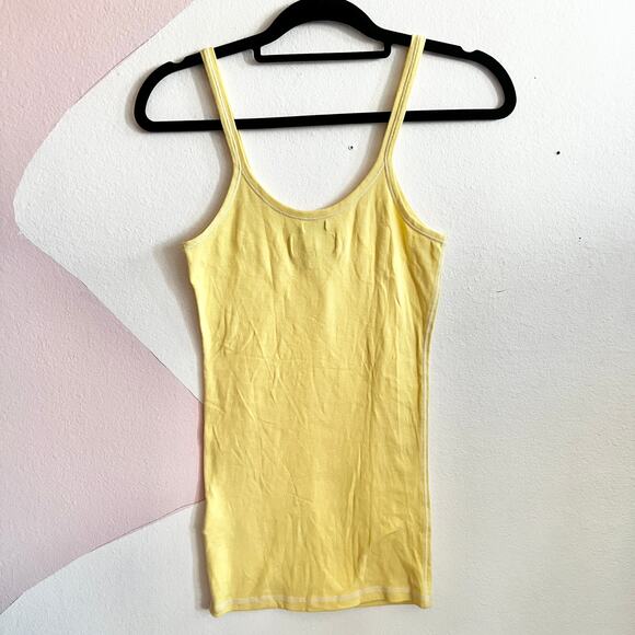 Abercrombie & Fitch Y2K Long Line Stretchy Tank Top Layering Preppy‎ - Picture 2 of 7